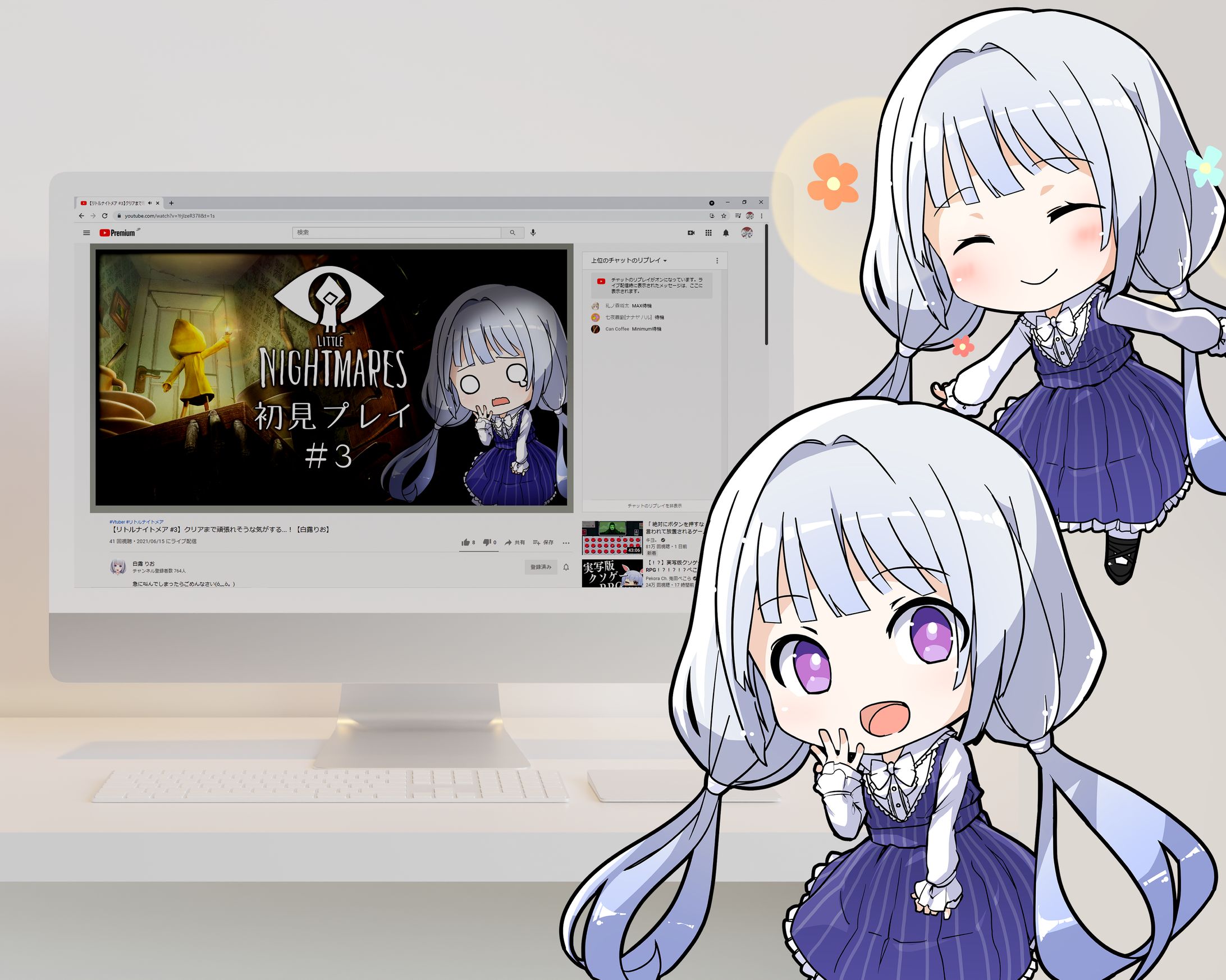 SDキャラ(表情、仕草差分)-1