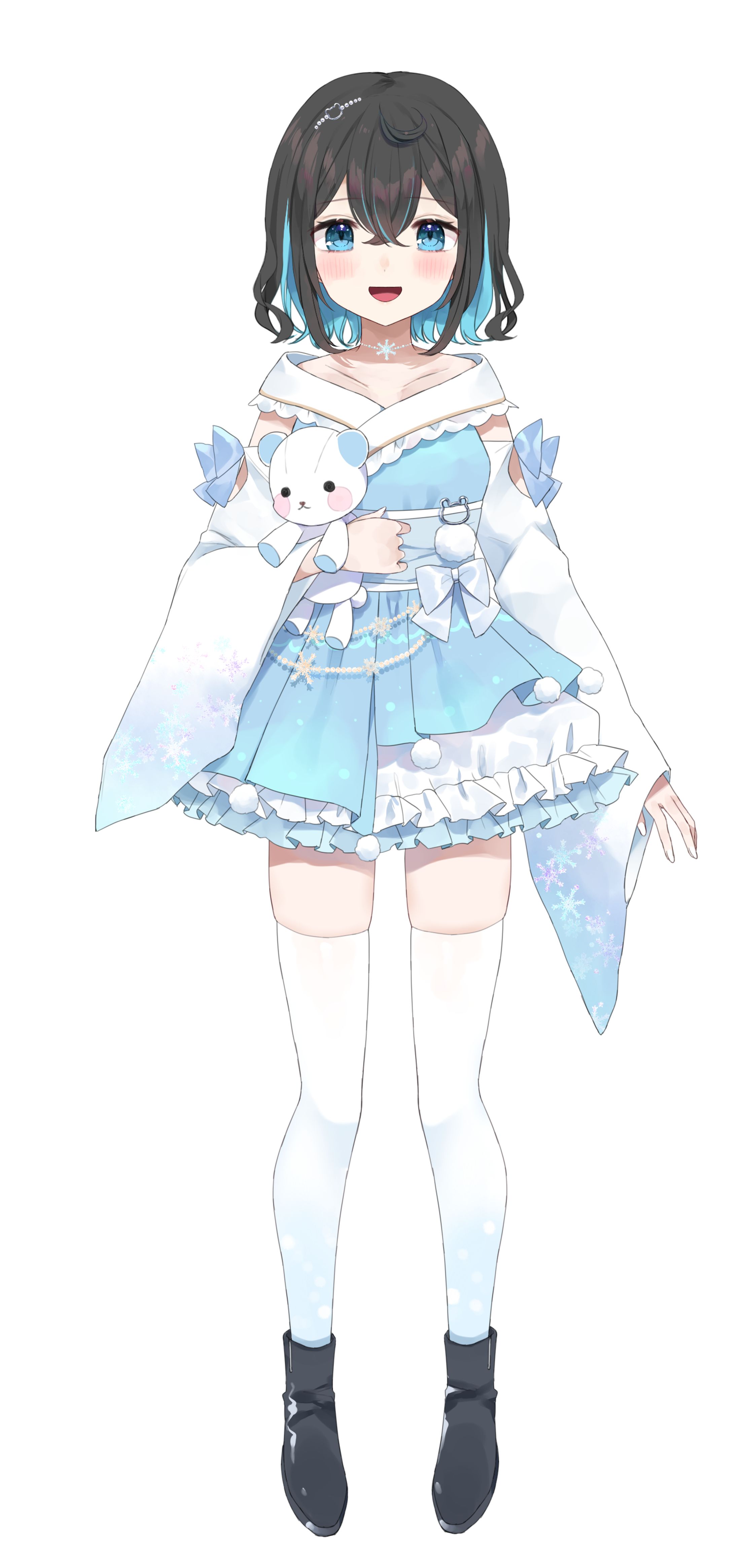 Razz Production所属　雨井雪希乃様新衣装立ち絵-1