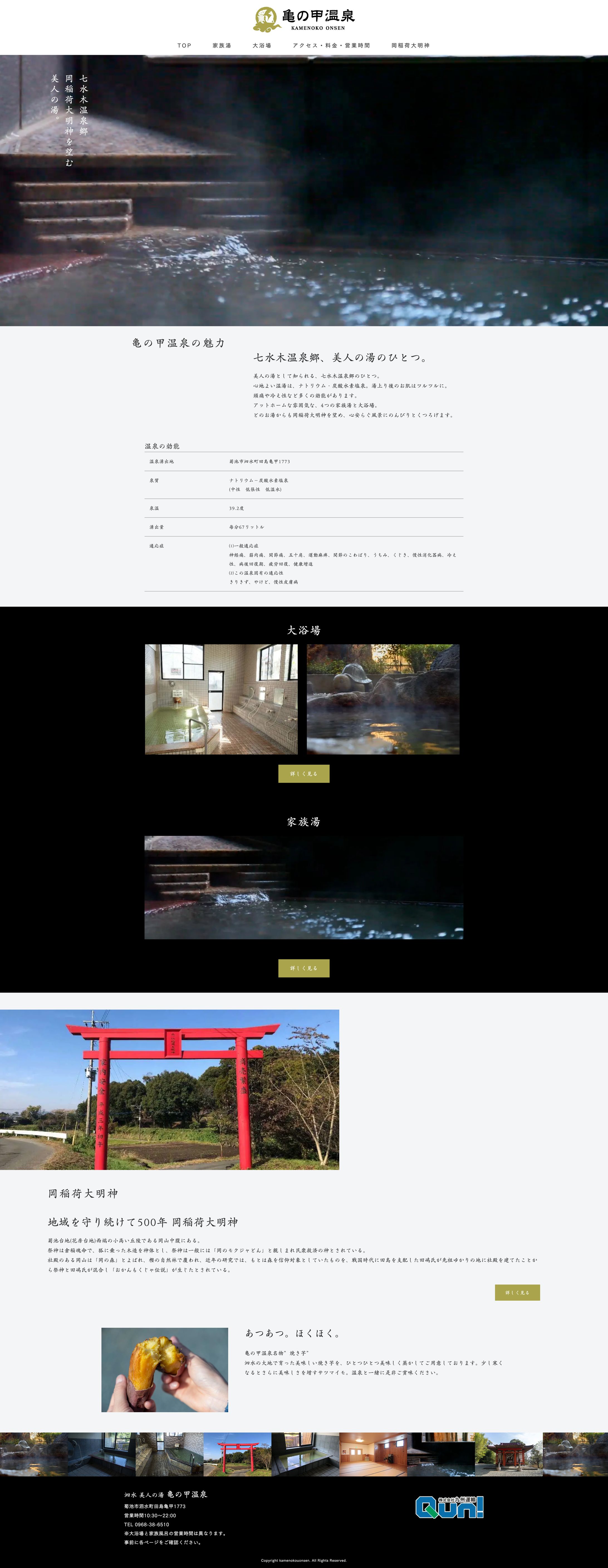 亀の甲温泉 HP-1
