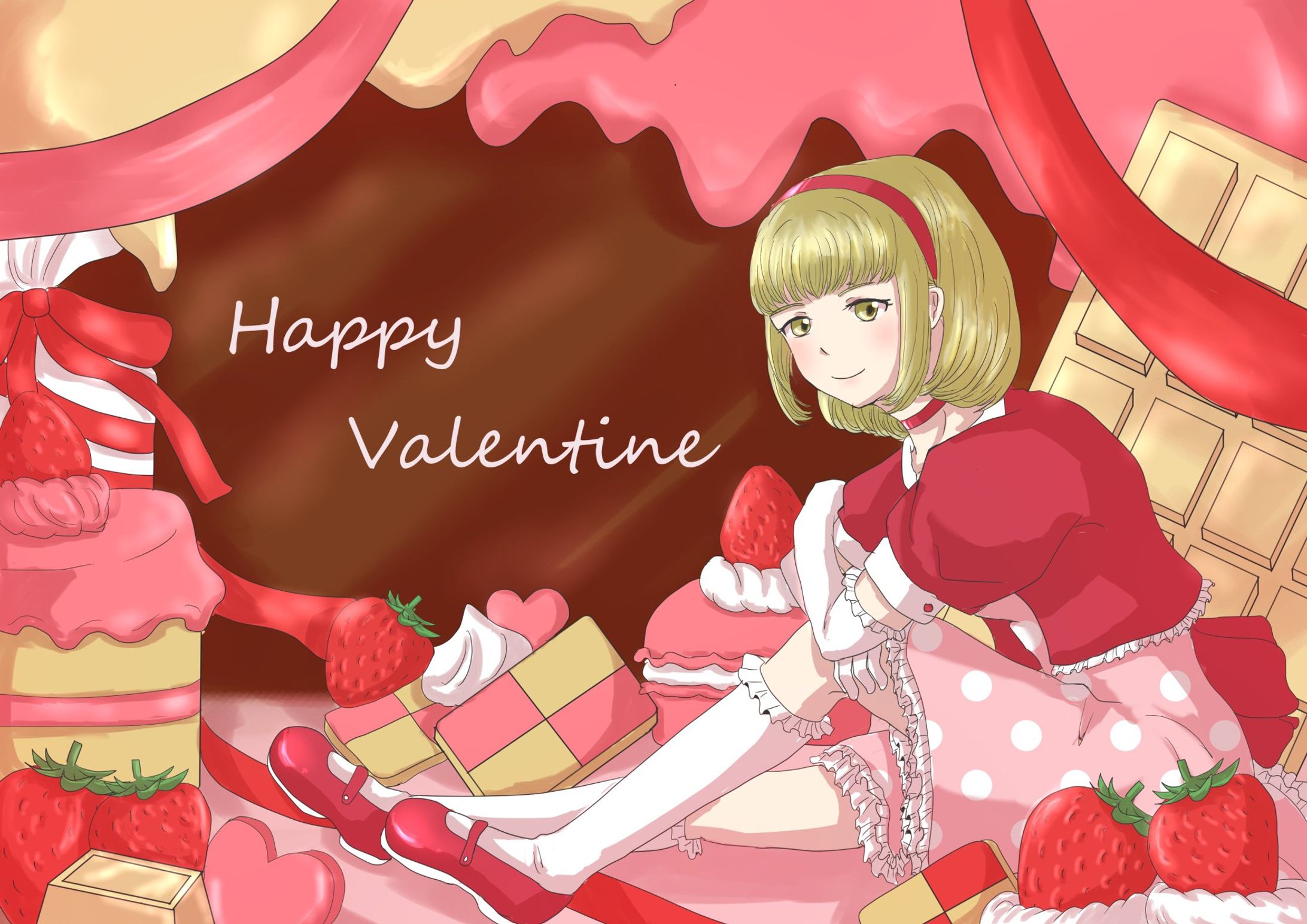 バレンタインイラスト2021-1