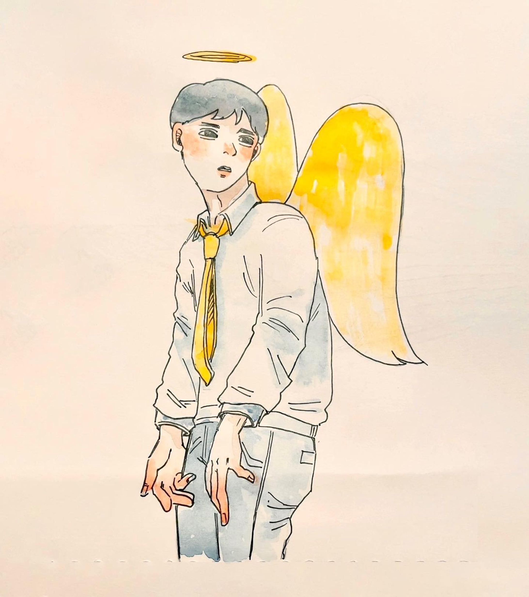 残業代未払い

#イラスト #イラストレーター #イラストグラム #イラストレーター募集 #イラスト依頼 #イラストオーダー #イラストオーダー受付中 #絵描きさんと繋がりたい  #絵 #illustration #illustgram #art #artwork #illustrationwork #illustrator #artist #drawing #art #painting #中野リング-1