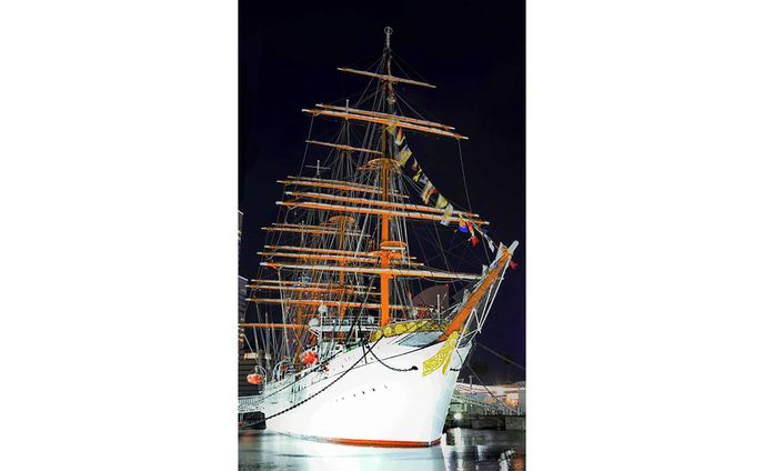 横浜 日本丸夜景撮影