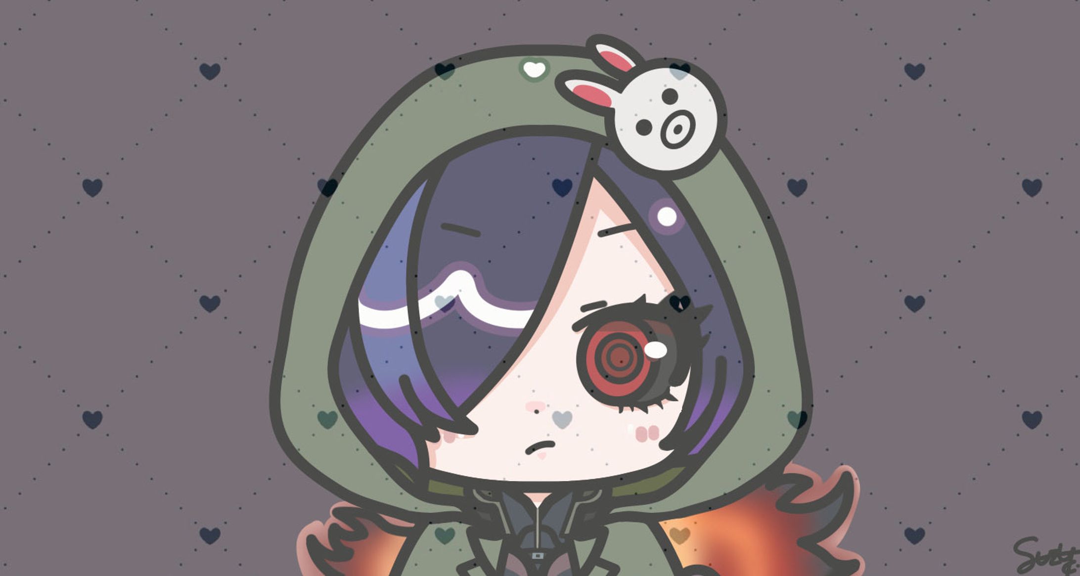 ゲーム内スキンをイラスト化（荒野行動）-1