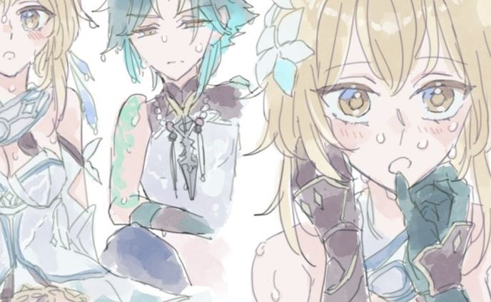 𝕩𝕚𝕒𝕠𝕝𝕦𝕞𝕚💧💧💧

Sorry for not posting more.
Lantern Rite made me broken😮

#魈蛍 #xiaolumi #lumine #xiao 
#luminegenshinimpact #xiaogenshinimpact 
#genshinimpactfanart #genshinimpact
#xiaoxlumine