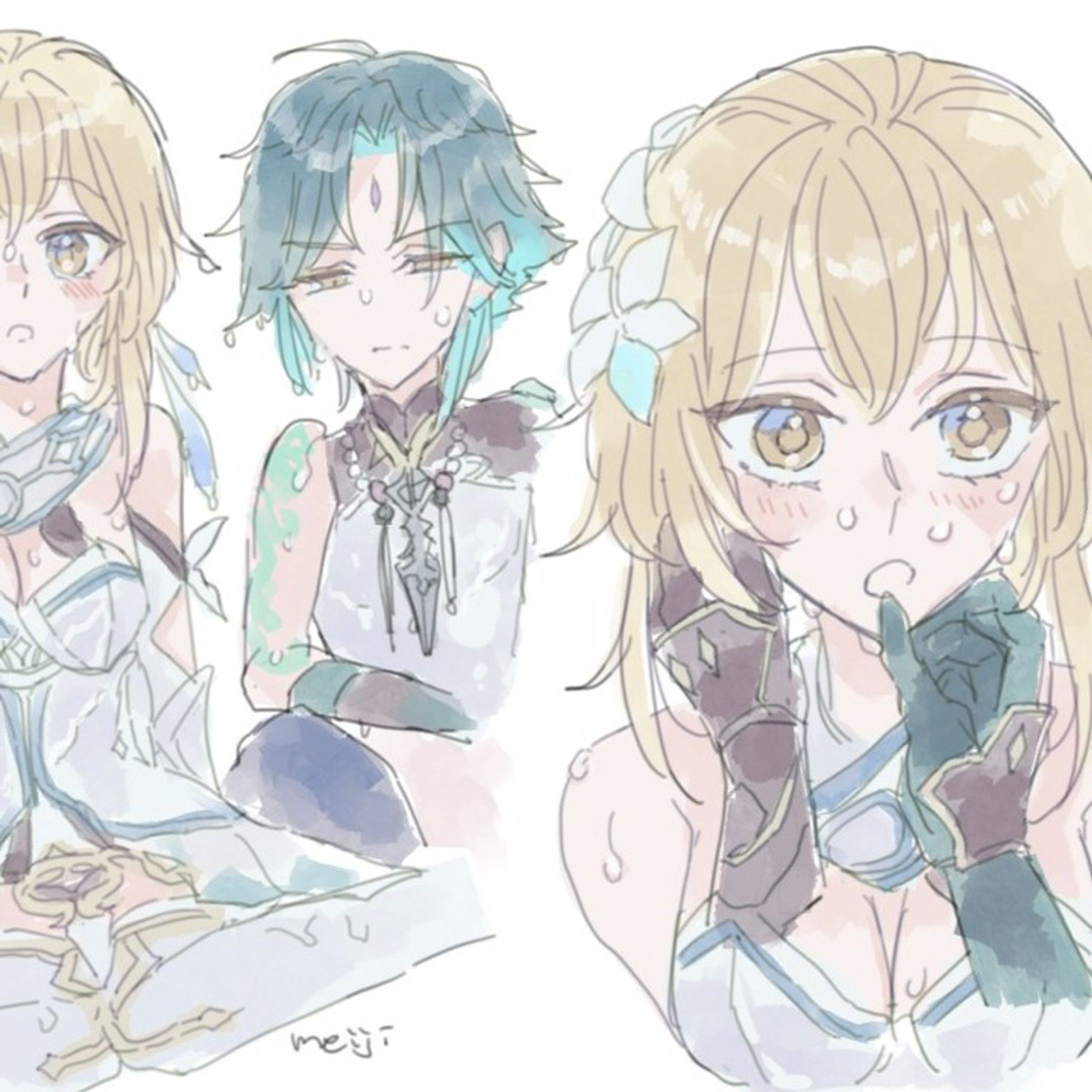 𝕩𝕚𝕒𝕠𝕝𝕦𝕞𝕚💧💧💧

Sorry for not posting more.
Lantern Rite made me broken😮

#魈蛍 #xiaolumi #lumine #xiao 
#luminegenshinimpact #xiaogenshinimpact 
#genshinimpactfanart #genshinimpact
#xiaoxlumine-1