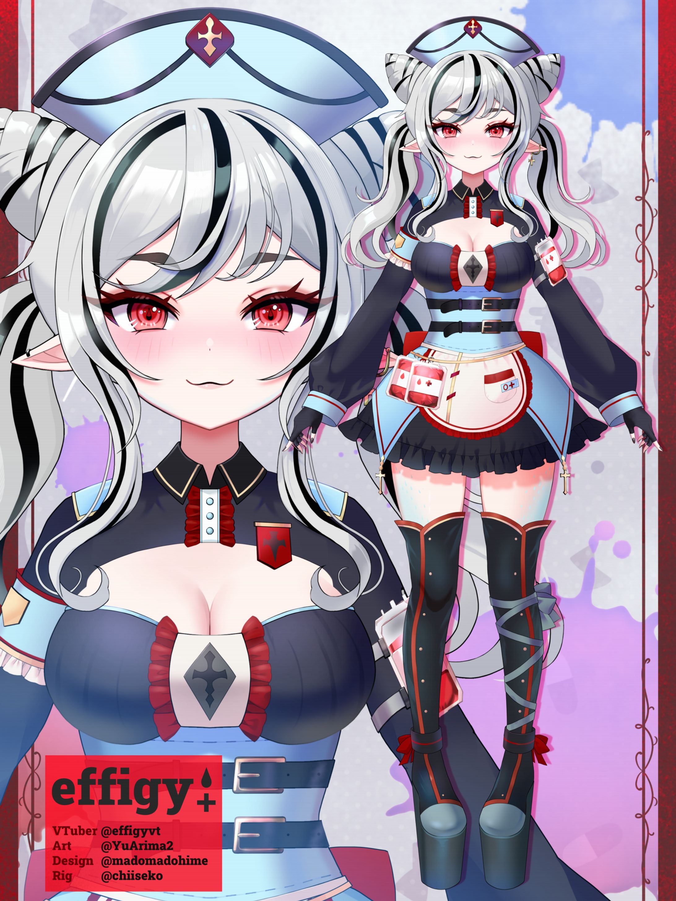 ご依頼｜VTuber effigy Live2D model art-1