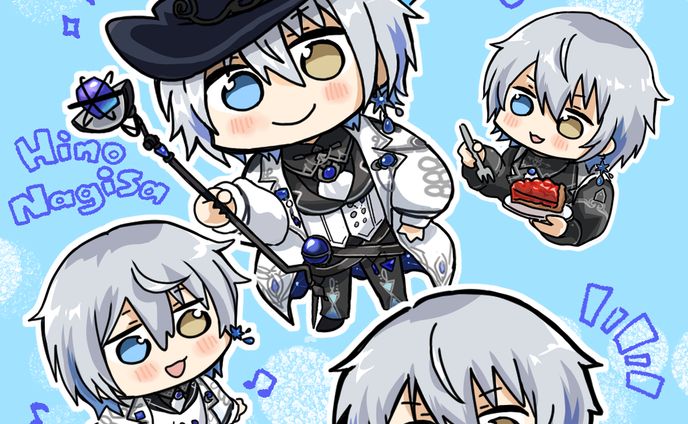 ちびつめあわせファンアート