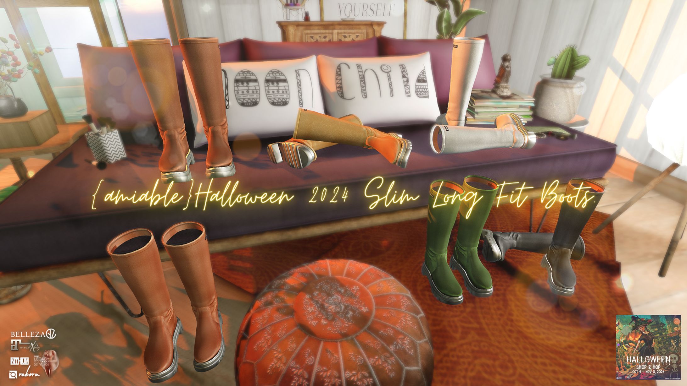 {amiable} Halloween 2024 Shop and Hop Limited Gift.-1