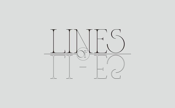 Logo Lines of Lies Font