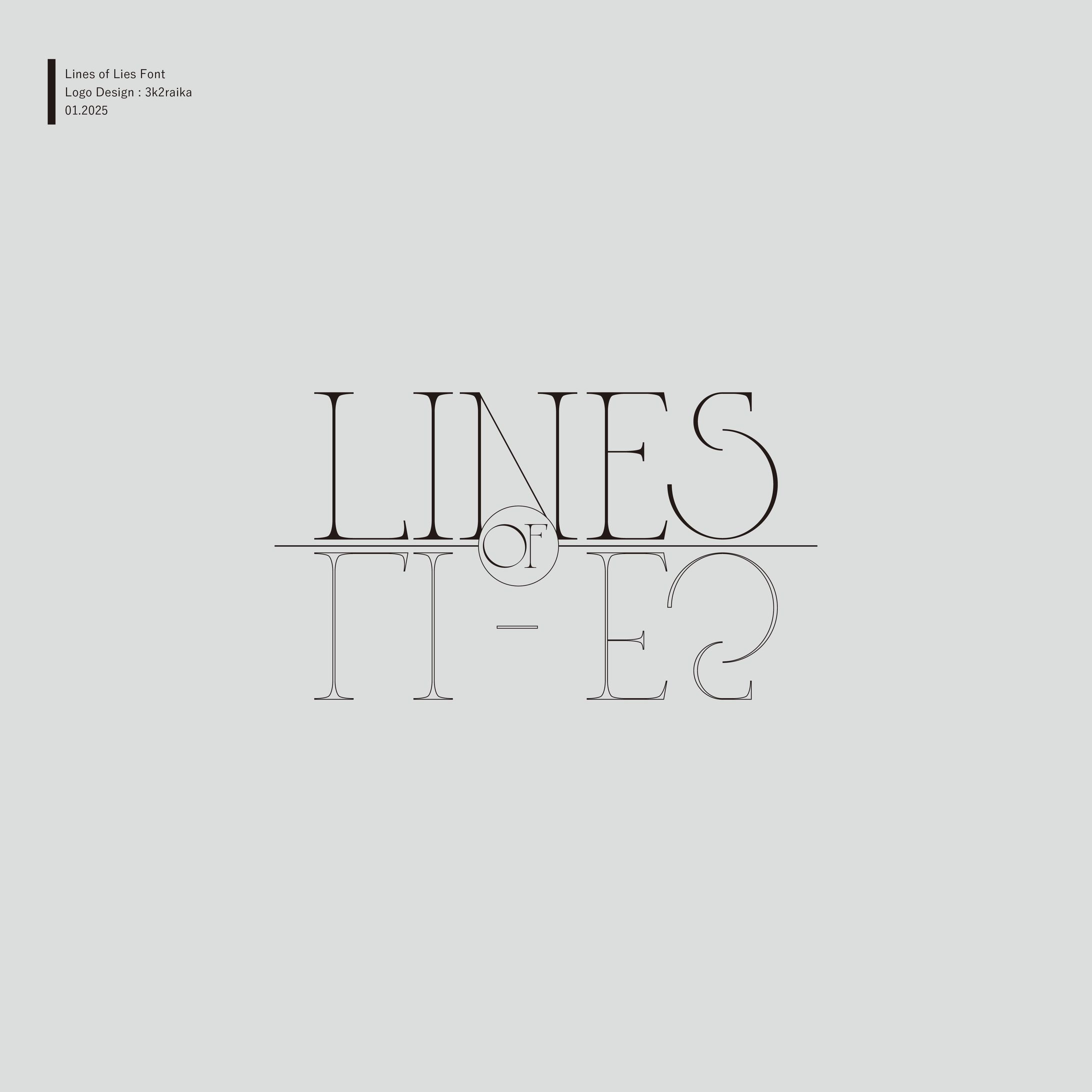 Logo Lines of Lies Font-1