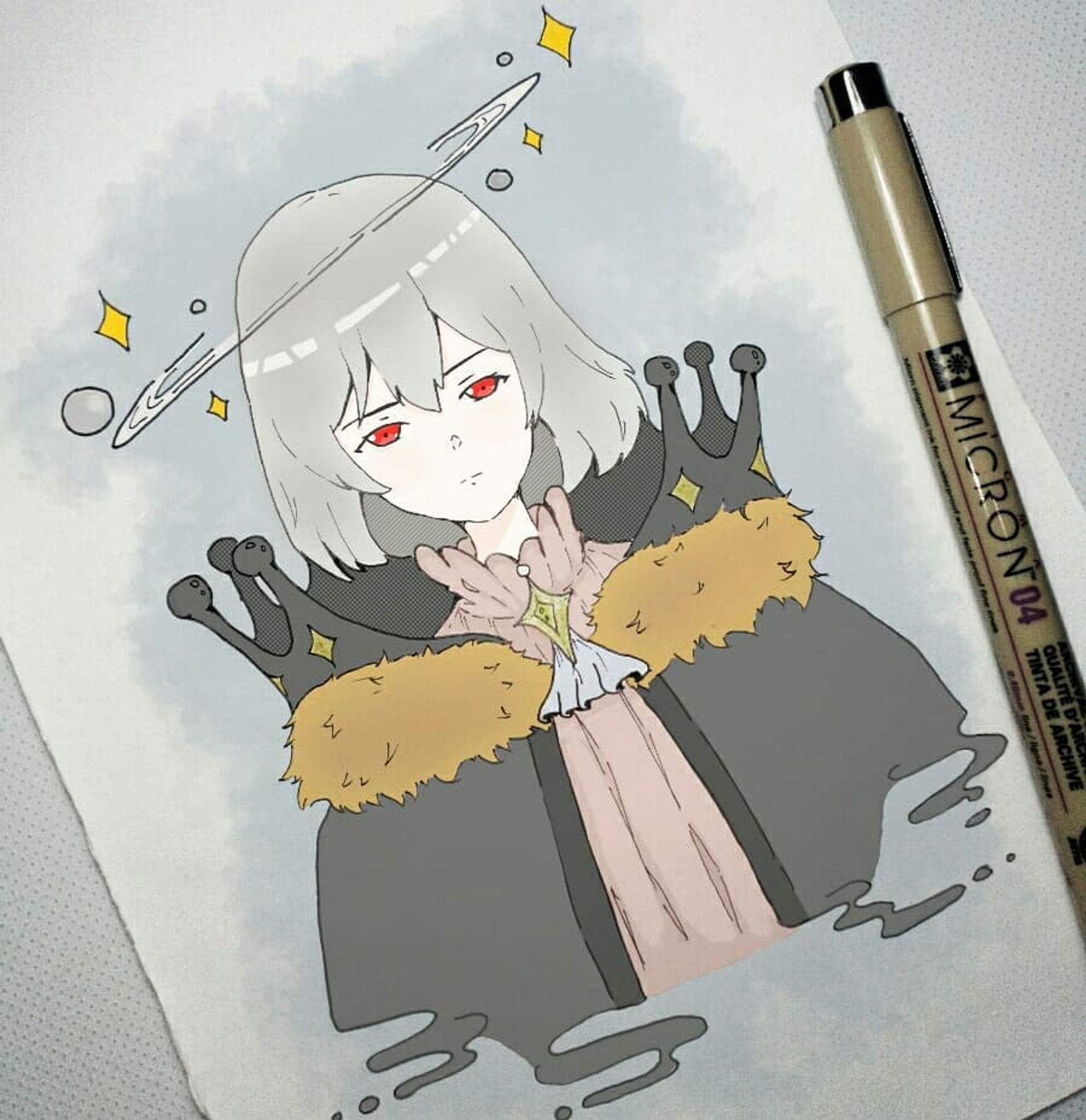->swipe for lineart->💕💕💕
. .
It's been awhile I use my phone to color with Ibispaint...It's a redraw from one of my inktober artwork last year
.
.
.
.
#art #artwork #illustration #mixedmedia #mixedmediaart #artoninstagram #instaart #oc #characterdesign #conceptart #artoftheday #IbispaintX #ibispaintart #animeart #micron #lineart #mangaart #artoninsta #artistoninstagram #phoneart #inkart #penart #traditionalart #digitalcoloring #pocchisupport-1