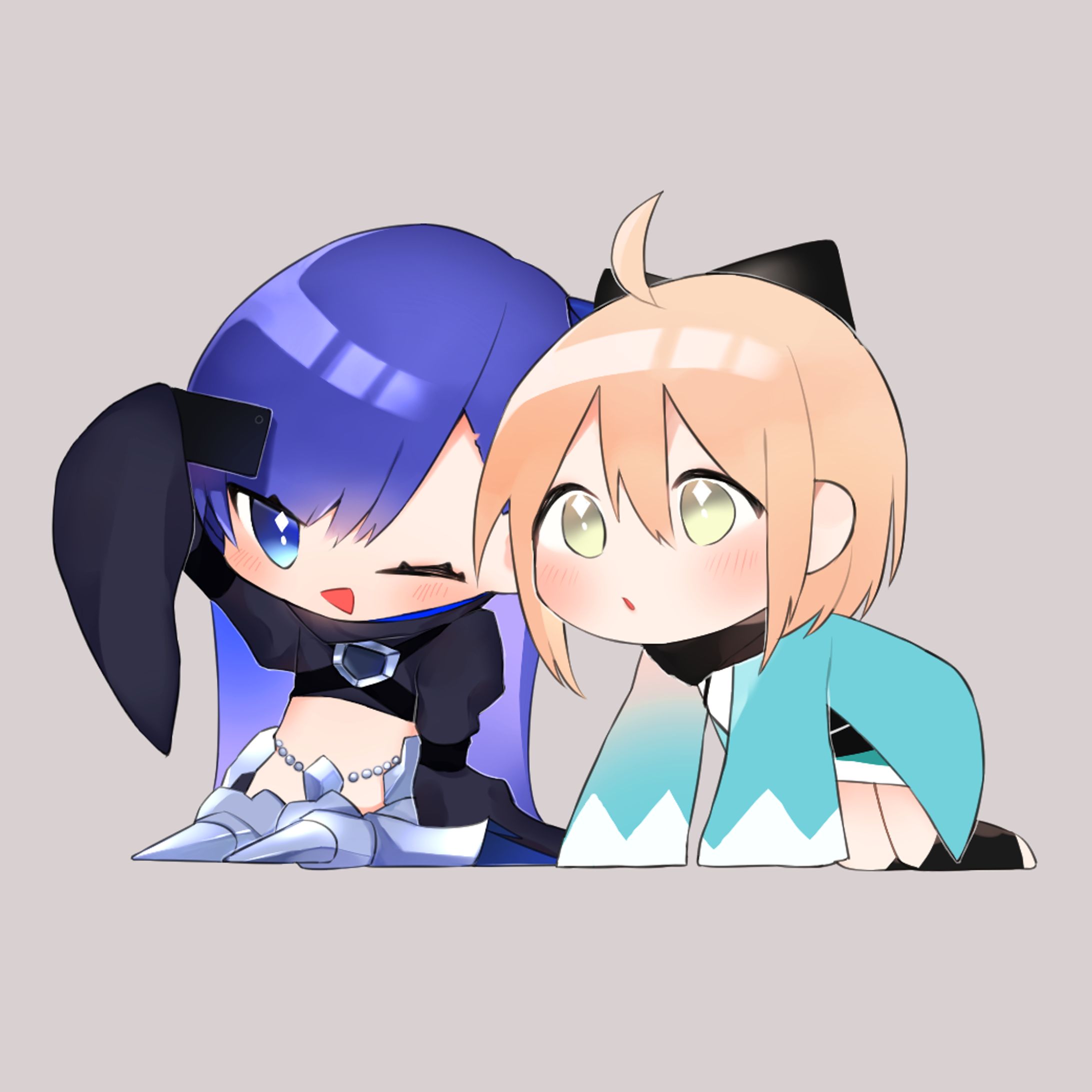 【二次創作】FGOのミニキャラ-1