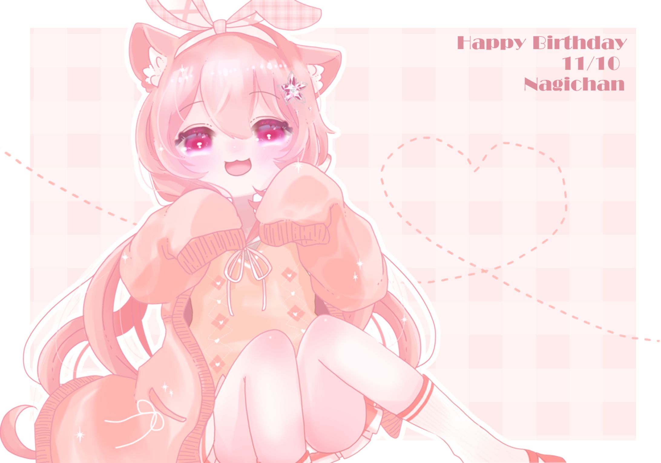 お誕生日お祝いイラスト-1