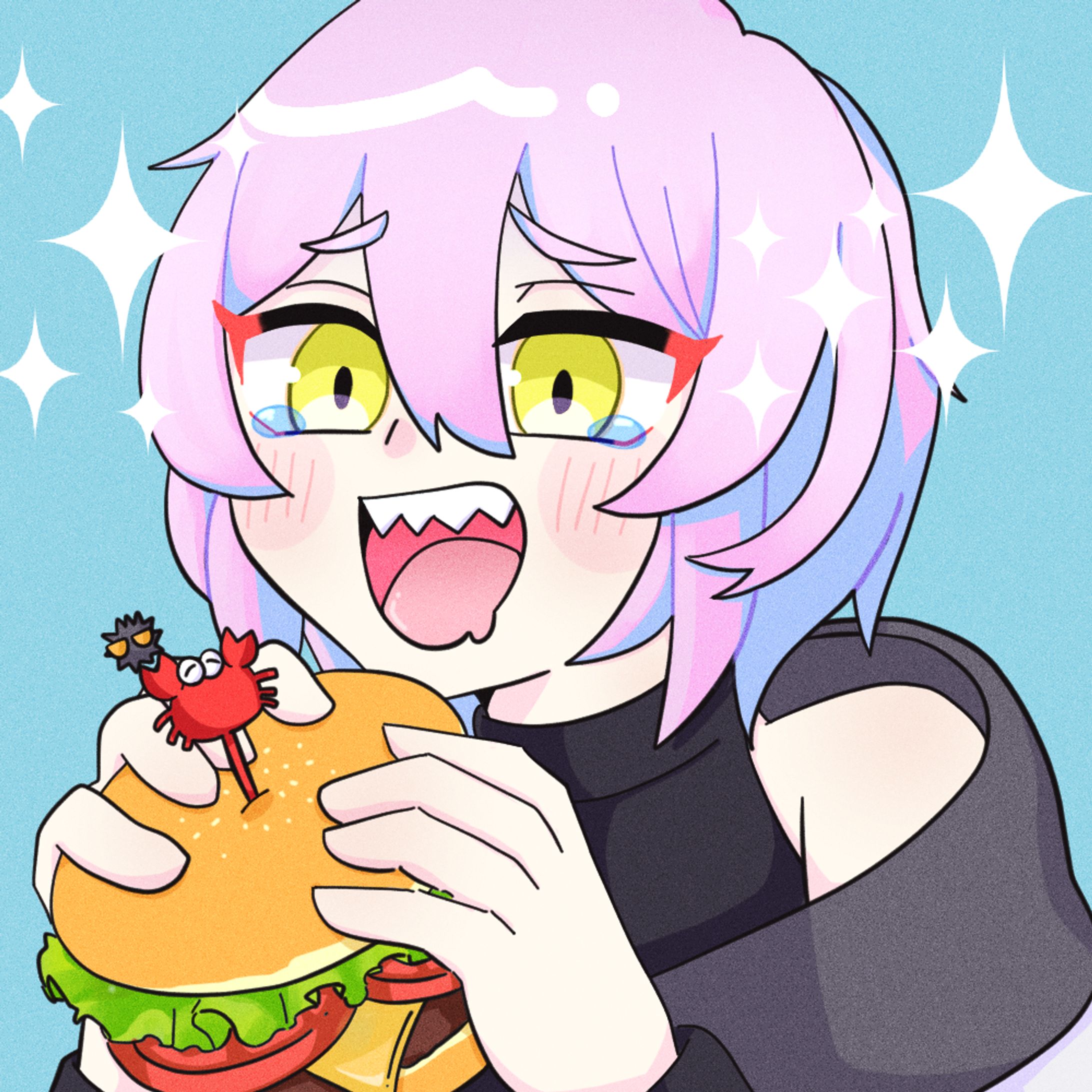 【FanArt】かにうにおぼろ-1