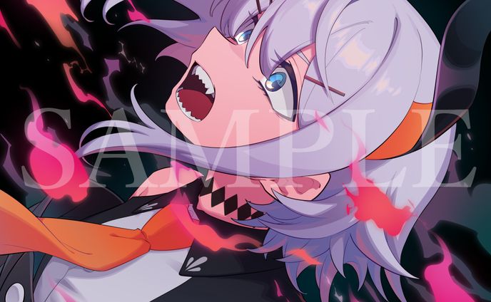半妖の唄　ジャケットイラスト
