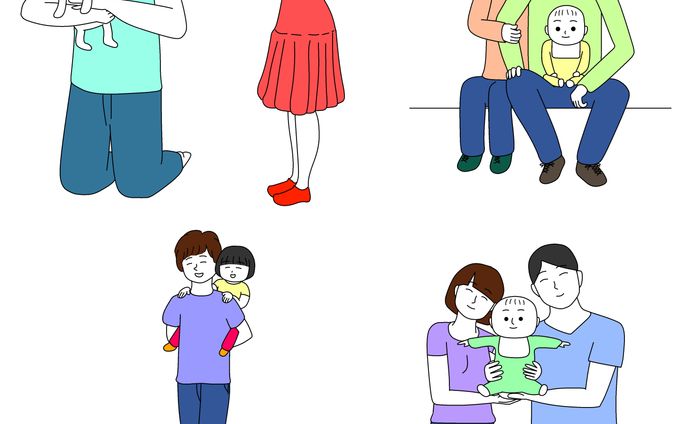 シンプルイラストの制作
