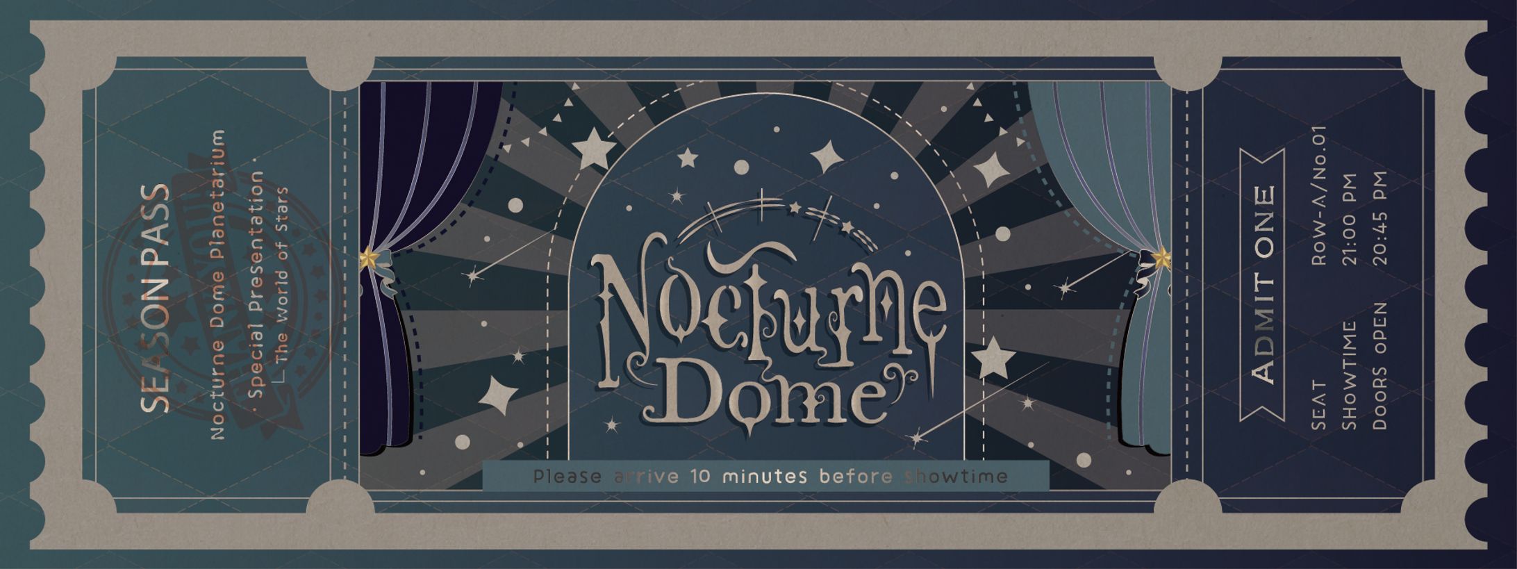 Nocturne Dome/プラネタリウムチケット-1