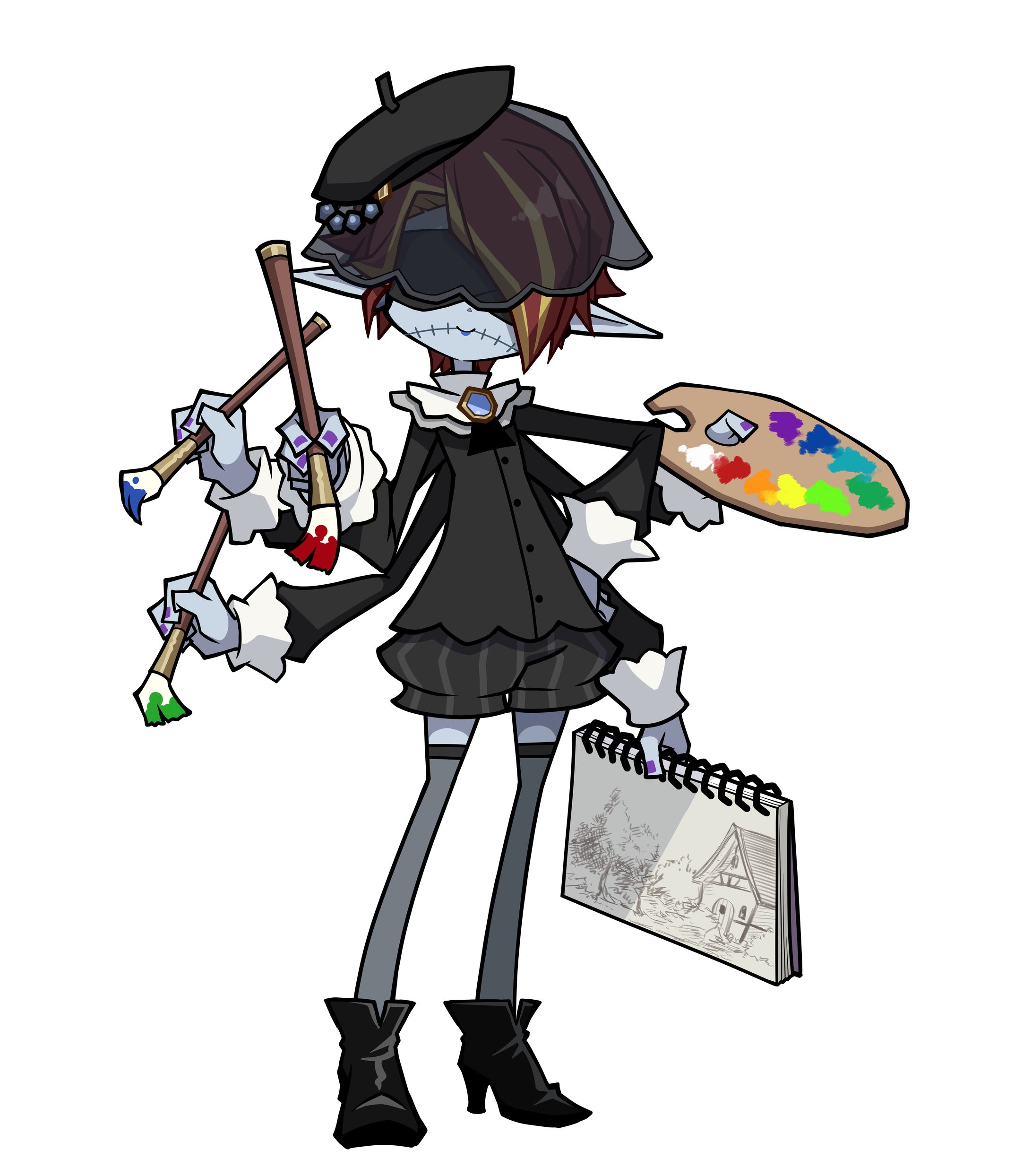 HKRカートゥーンボディイラスト-1