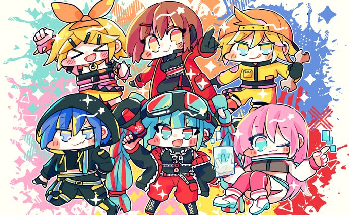 ファンアート、ボーカルミックス