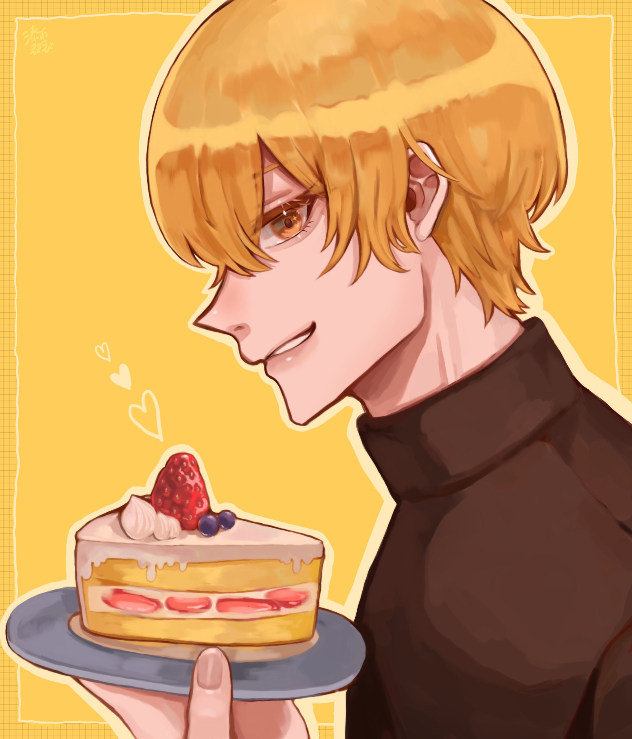 【創作】🍰🍴💛-1