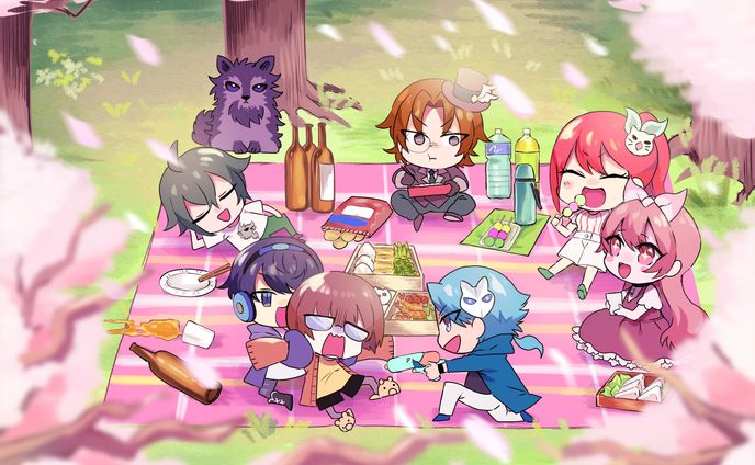 「THE SILLYS」さんのカレンダー企画イラスト