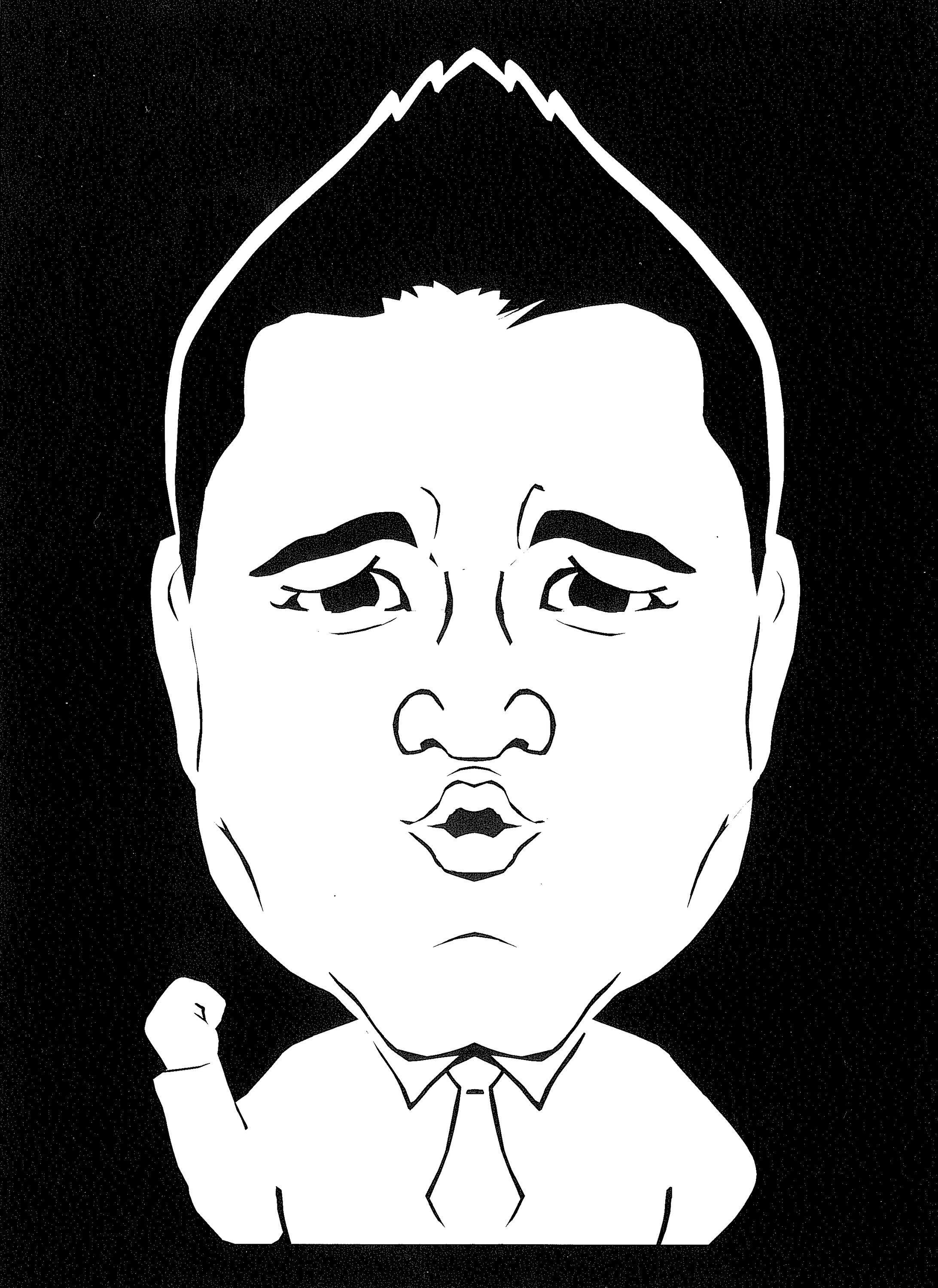 有名人似顔絵-1