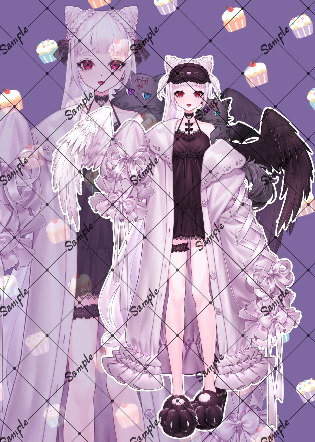 堕落仍威様 部屋着立ち絵