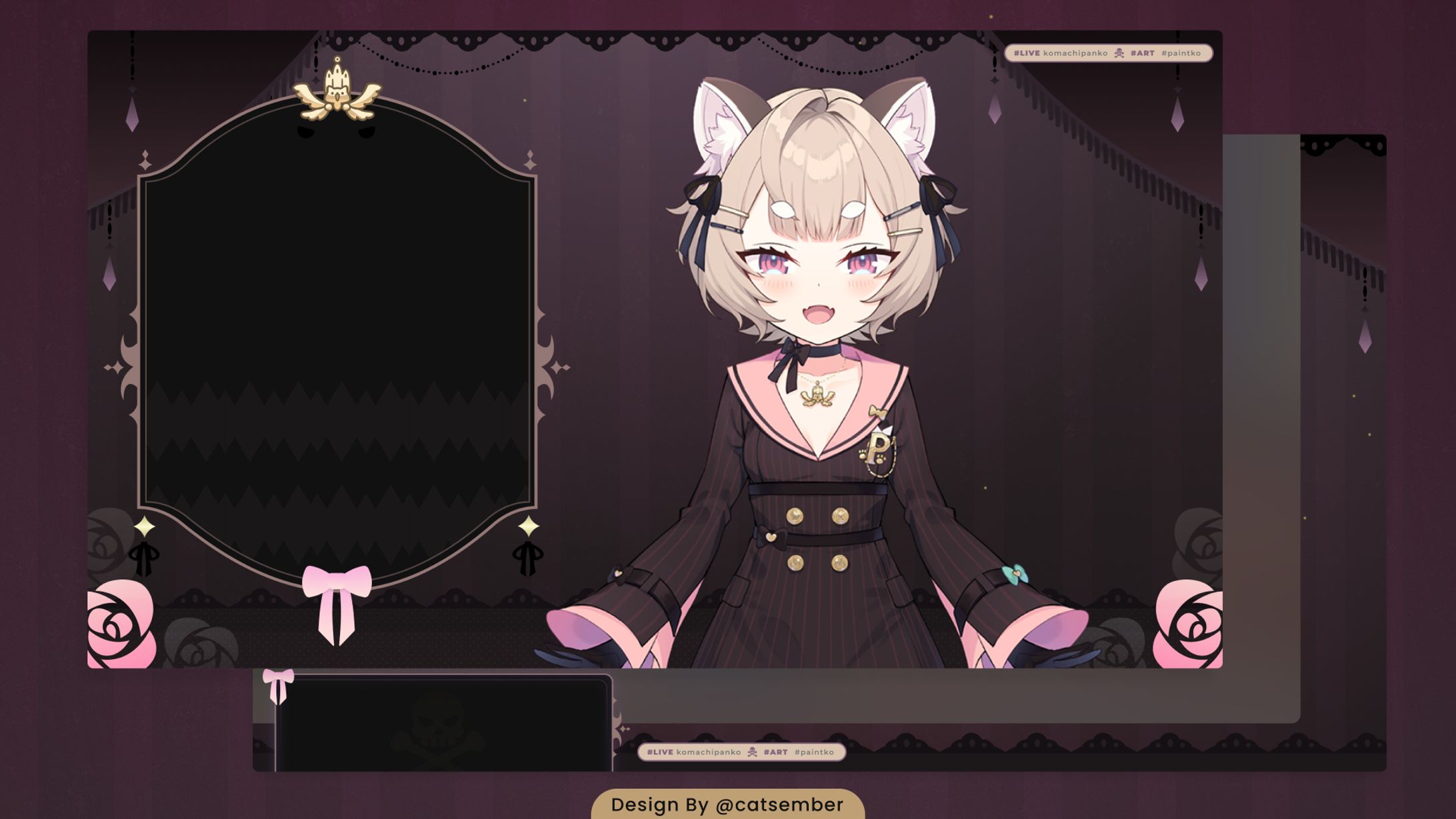 VTuber Overlays Design-1