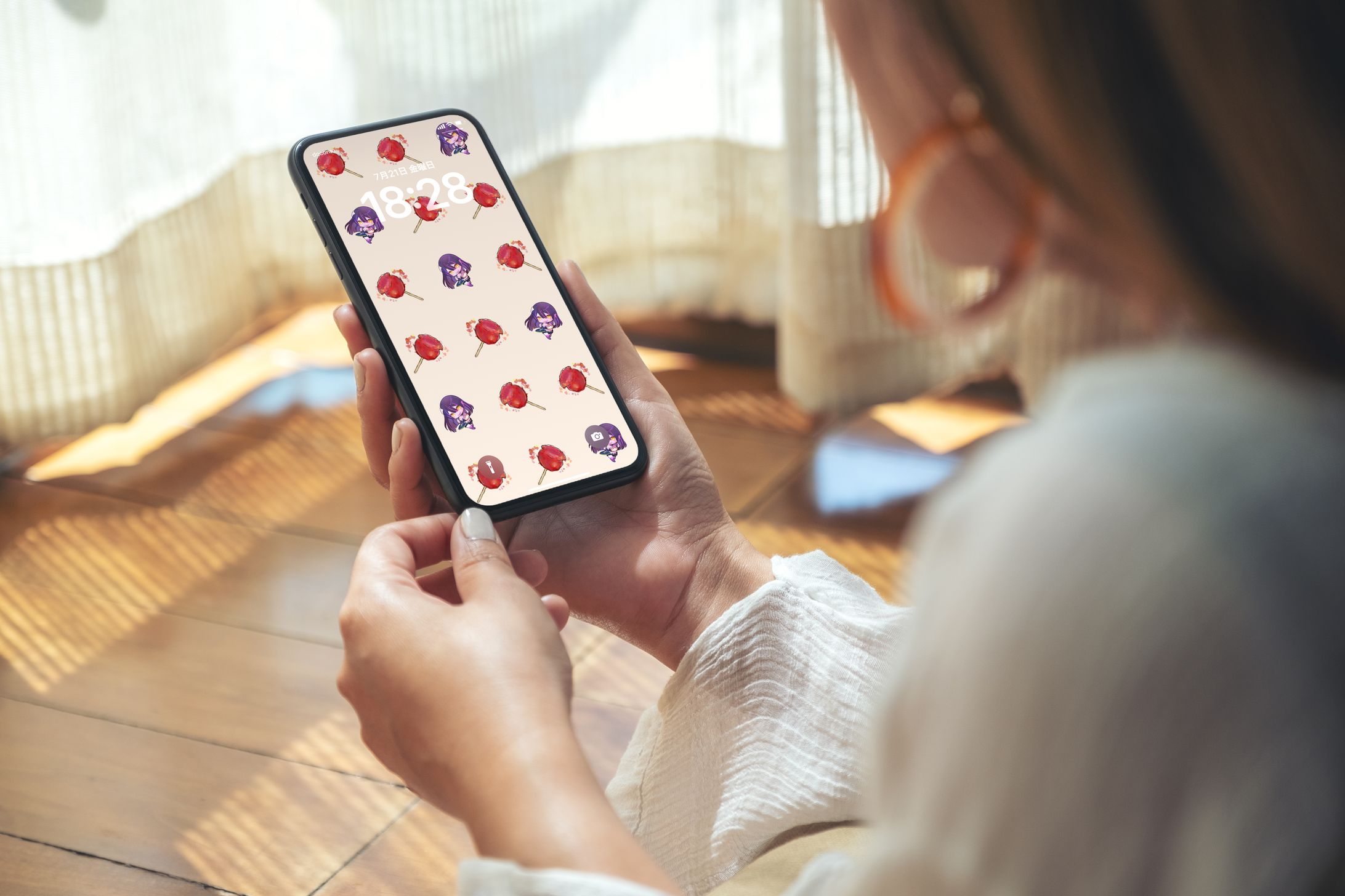 【スマホの壁紙_8月】iPhone・Android用-1