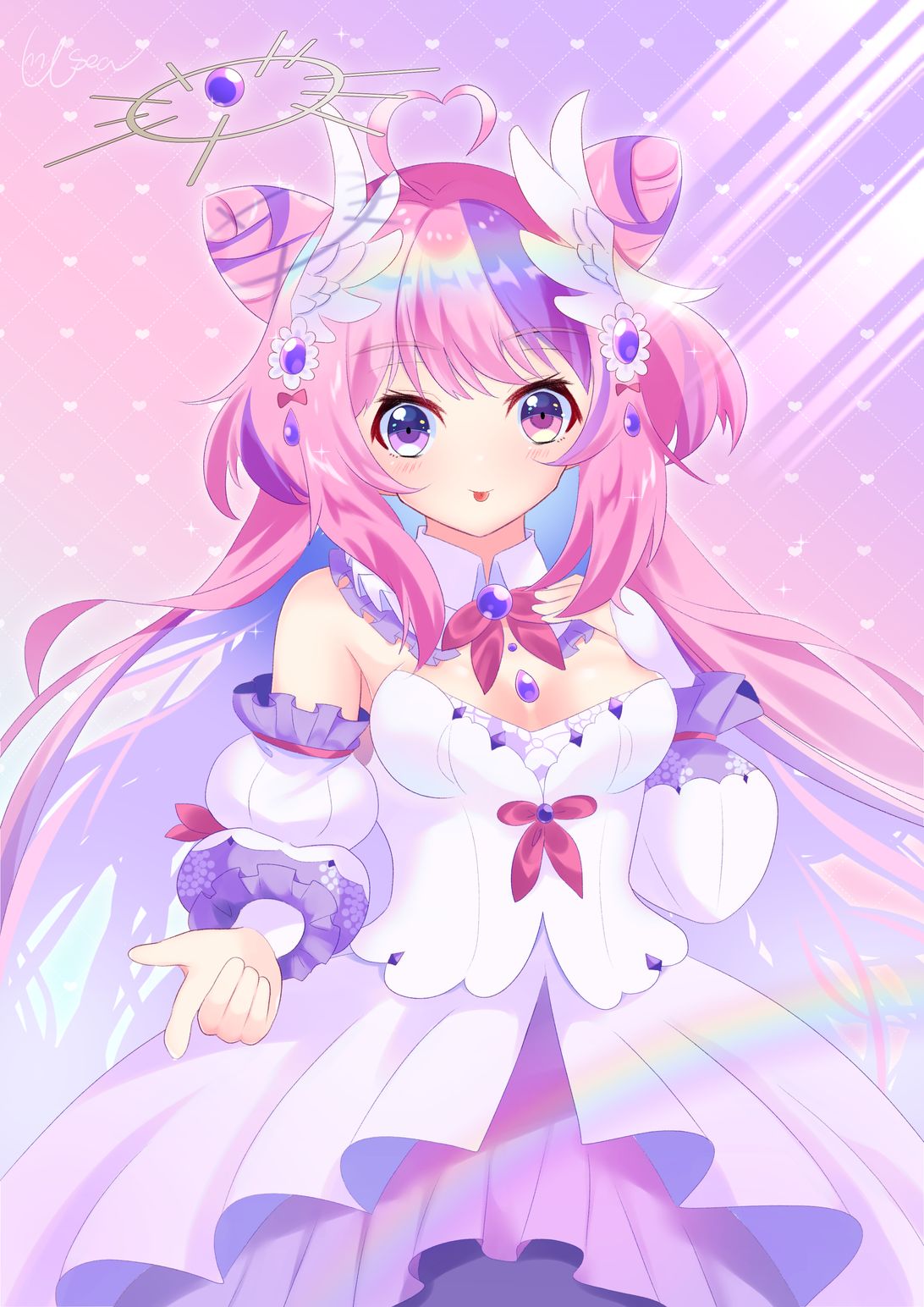 女性キャラ1枚絵