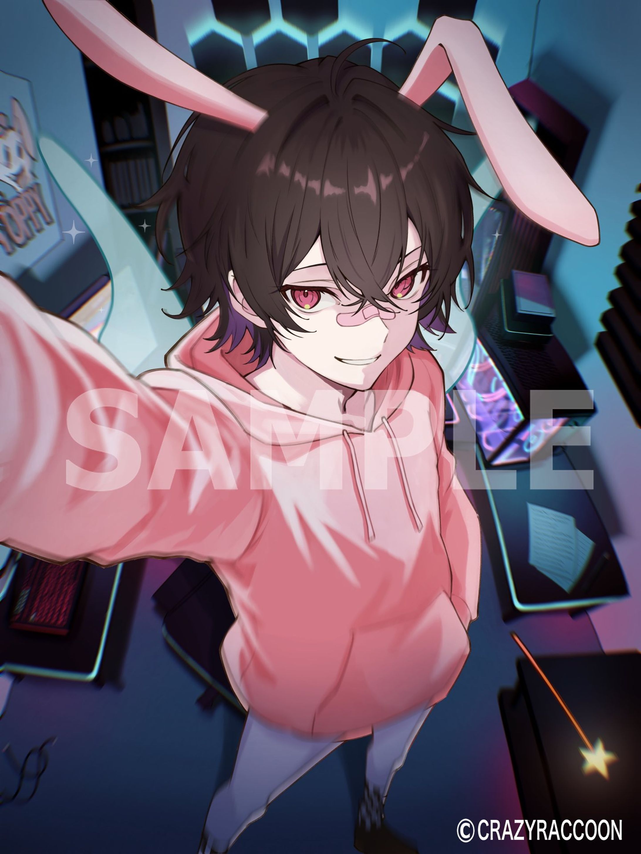 【お仕事】CRAZY RACCOON所属とっぴーさんのお誕生日グッズ-1