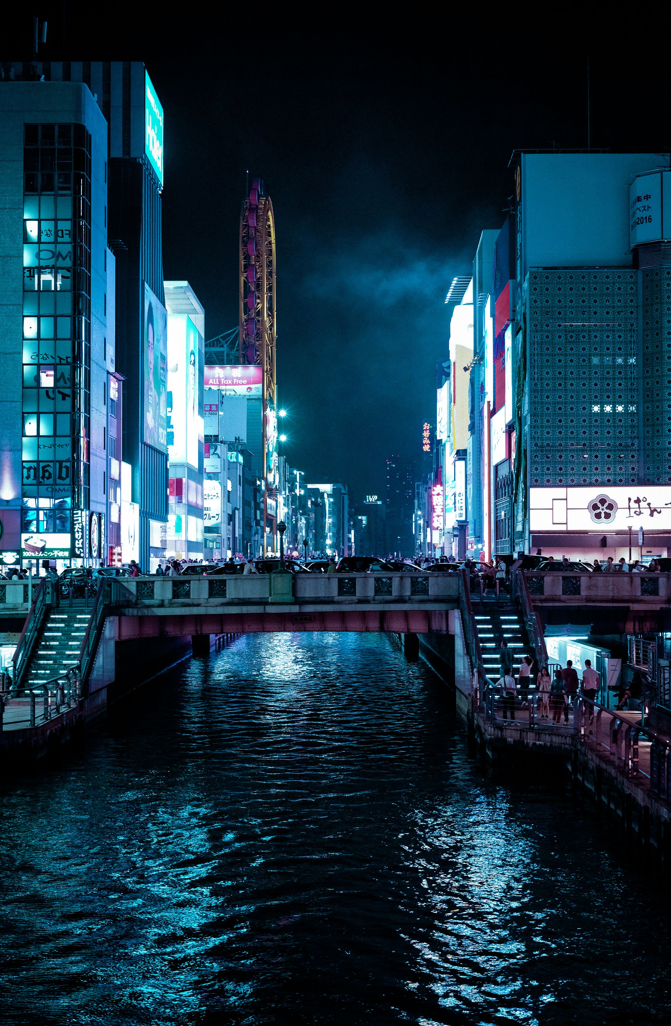 夜の難波-1