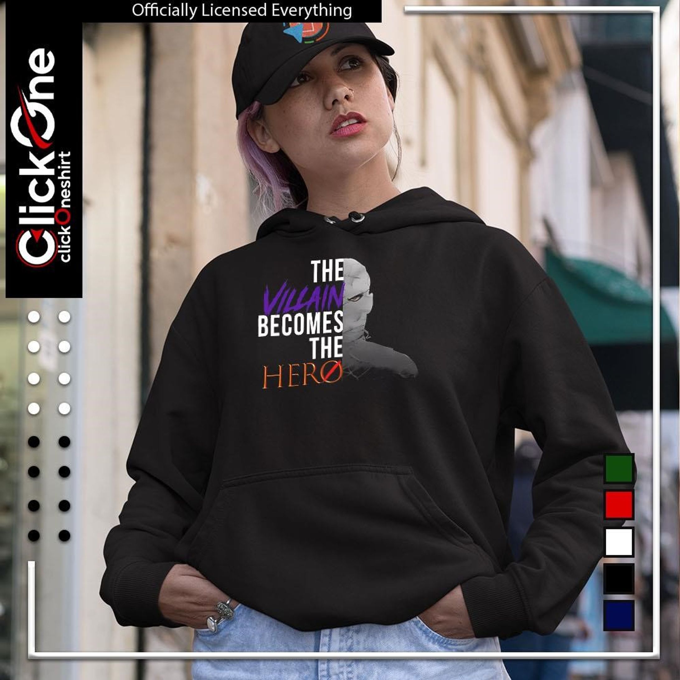 The Villain Becomes the Hero Shirt-1