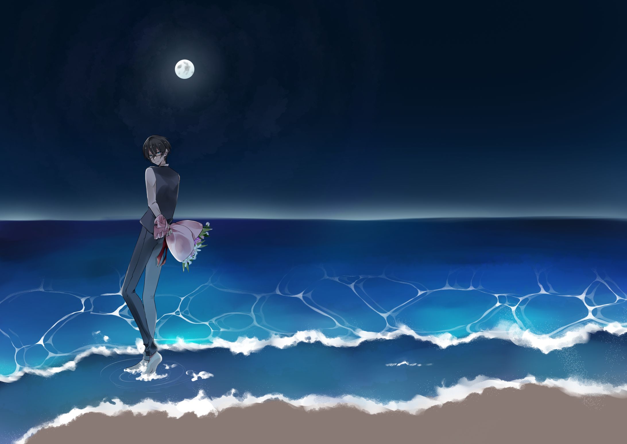 小説装画風イラスト-1