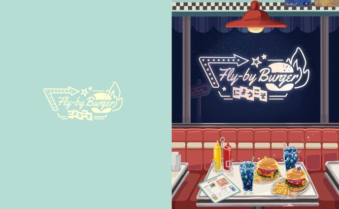 Fly-by-burgerにようこそ