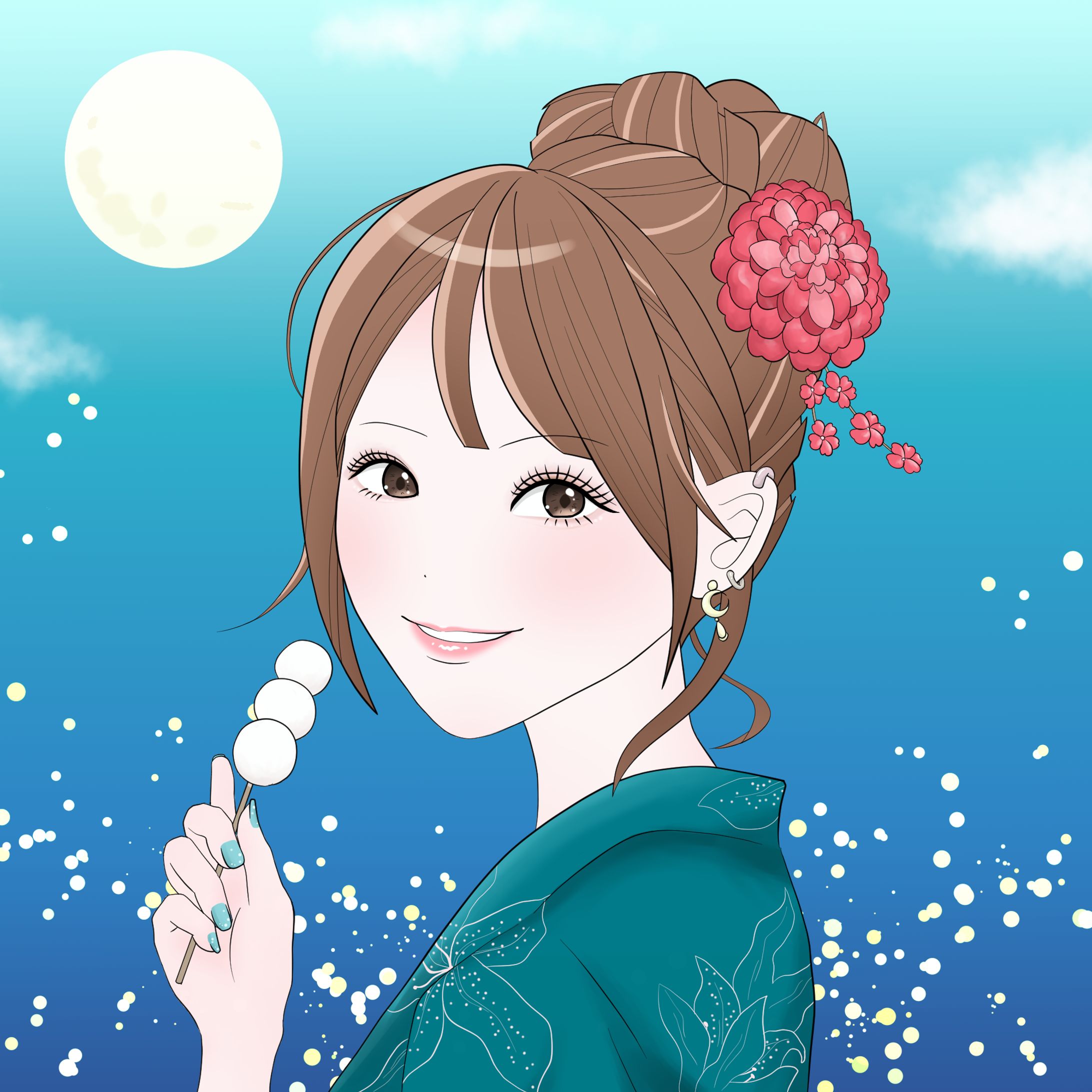 お月見女の子-1