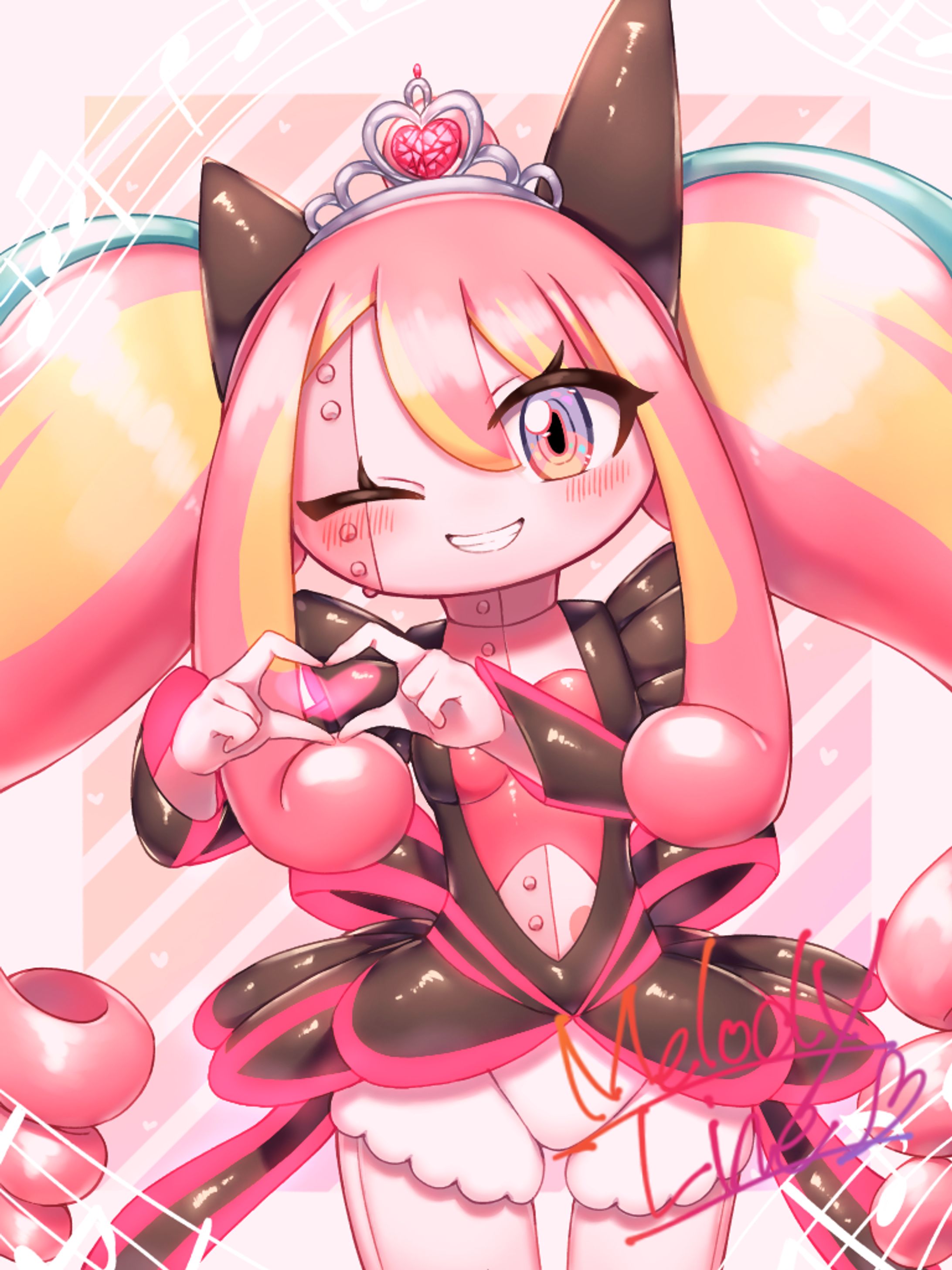 メロディライン ショートドレスVer.-1