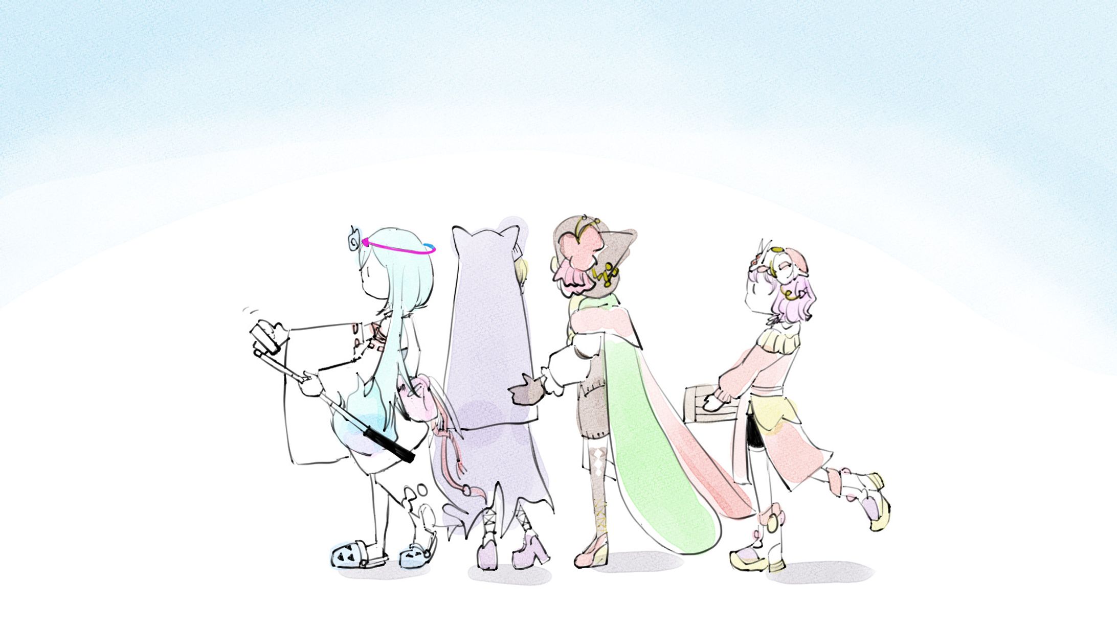 てらめたる２周年イラスト落書き-1