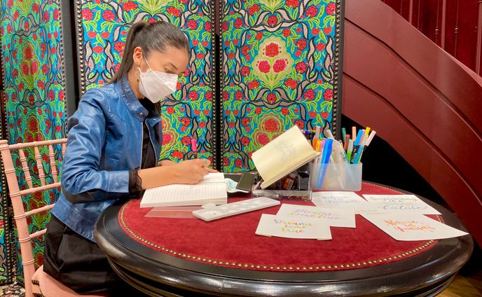 筆耕｜GUCCI 京都高島屋店にてハンドレタリングサービス (2日間)