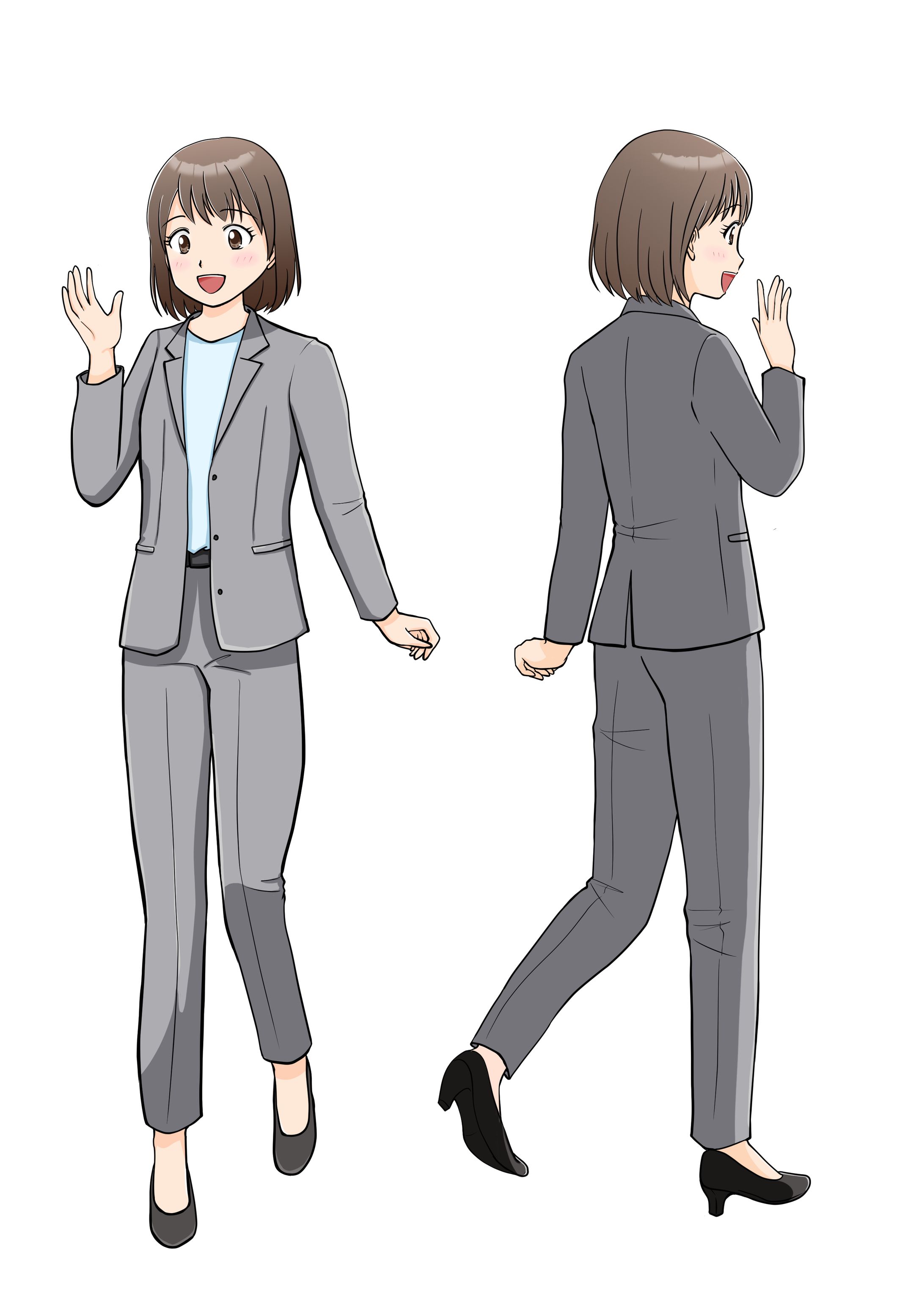 女性スーツ全身-1