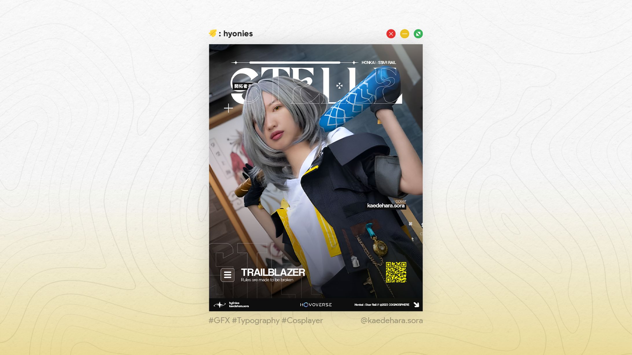  【Cosplayer】Stelle - Honkai Star Rail-1