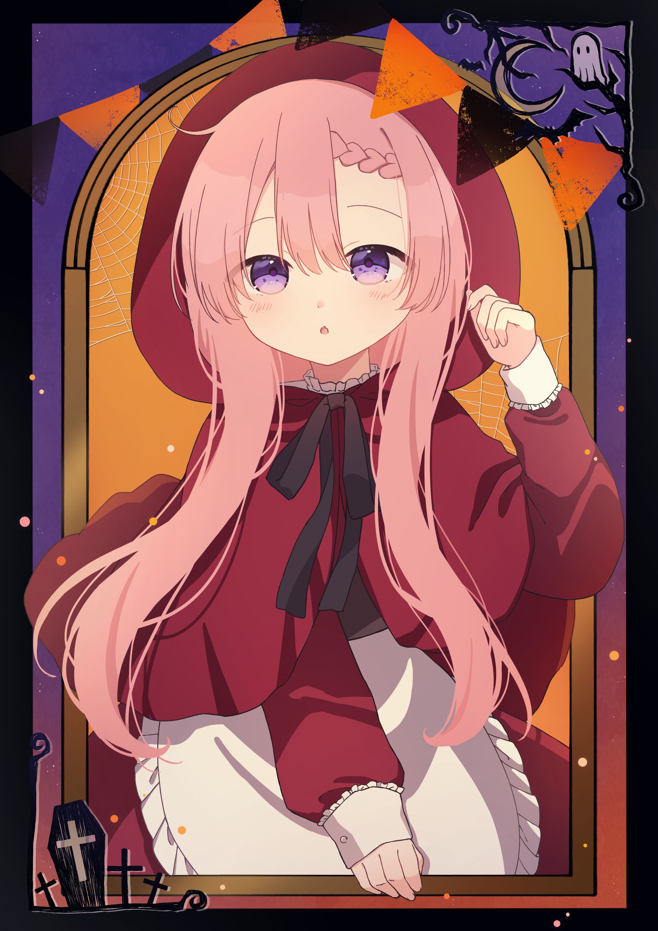 夜宮ゆめはハロウィンイラスト-1