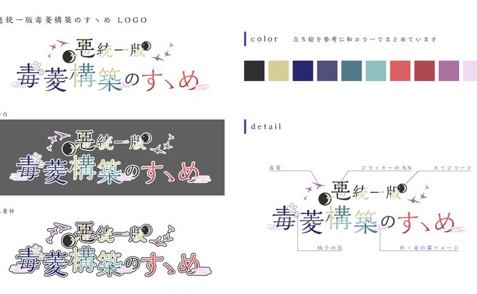 悪統一版毒菱構築のすゝめ logo