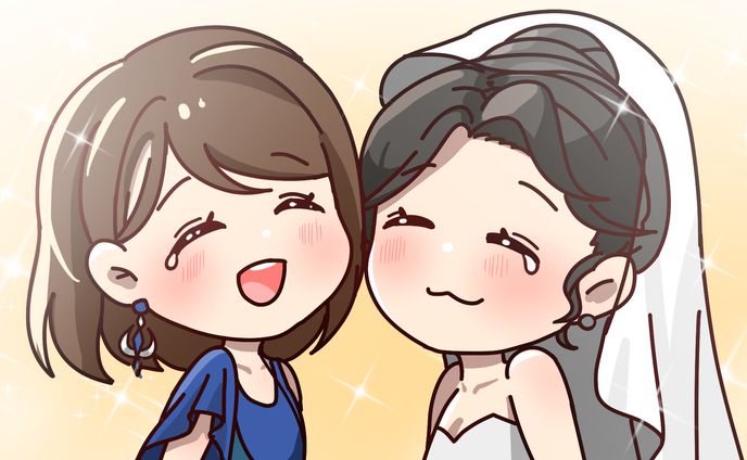 【デフォルメ】架空サービス広告のイラスト