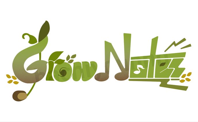 Grow Notes様　活動ロゴデザイン