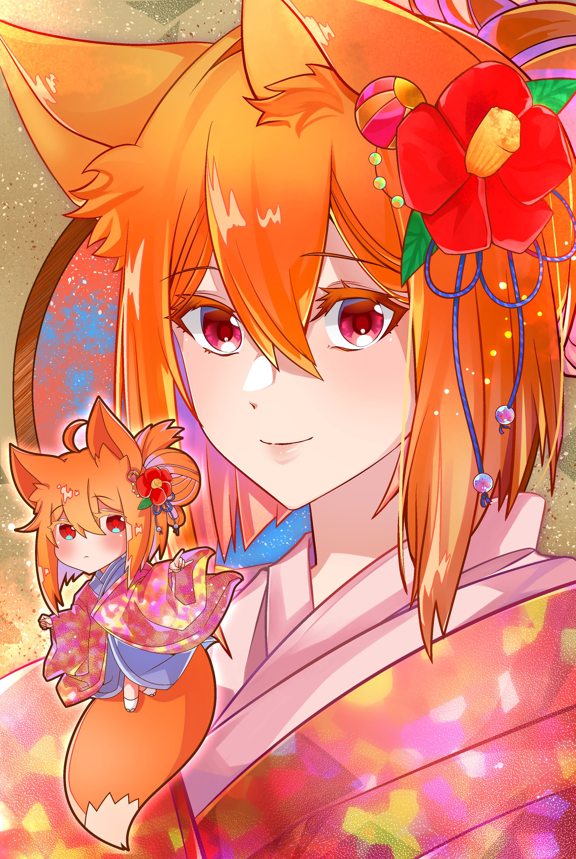 カラーイラストサンプル①-1