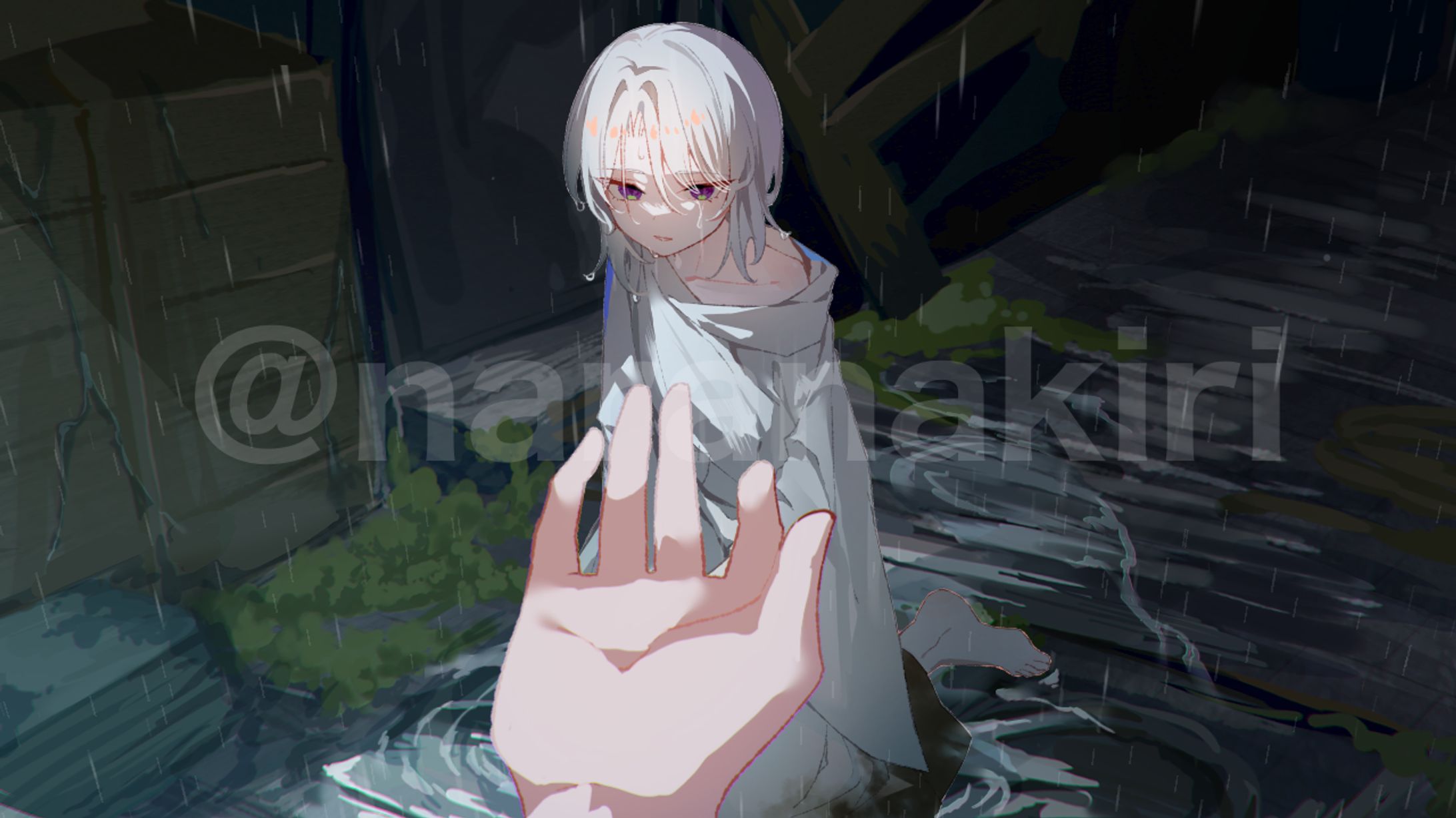 依頼品・スイレンの少女スチル-1