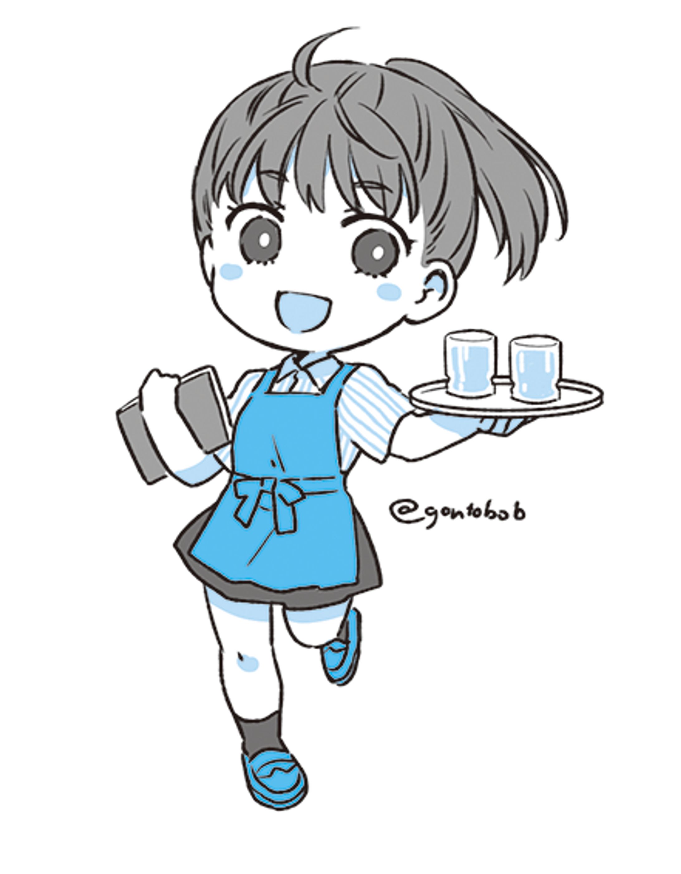 1色／2色イラストサンプル-1