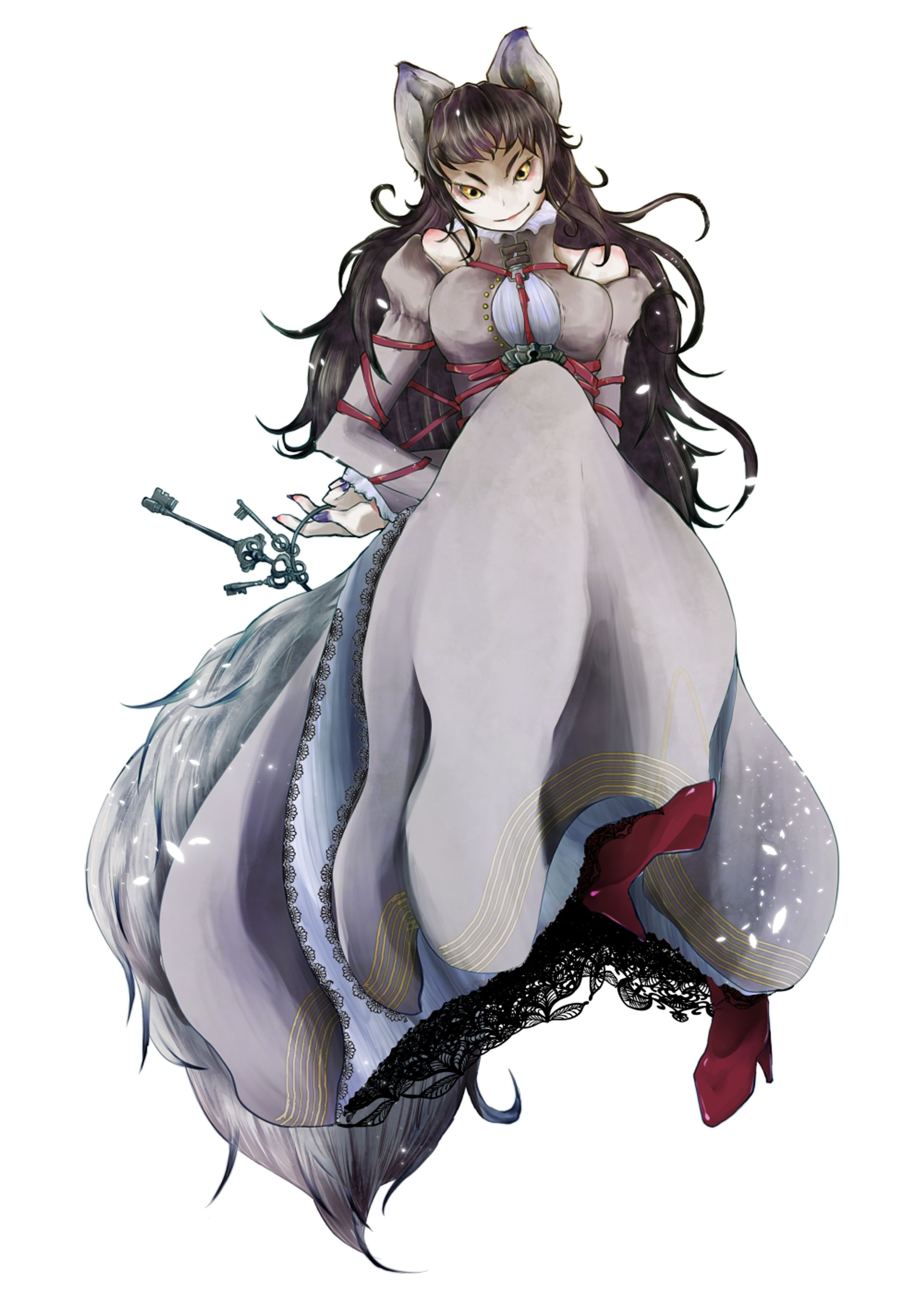 another×ALICEカードイラスト「フェンリル」-1