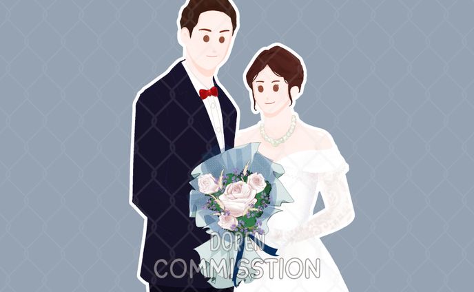 Waist  | Color|  Wedding Commission by AM
